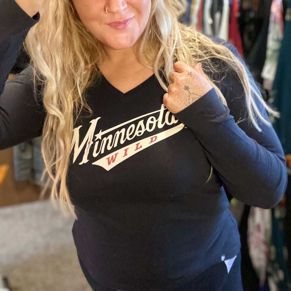 MN Wild long sleeve Tee